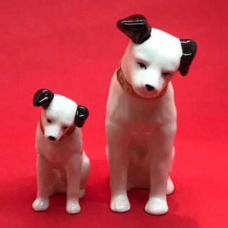 ビクター  ニッパー犬 蓄音機 台座 置物 陶器製  キャンペーン アメニティ