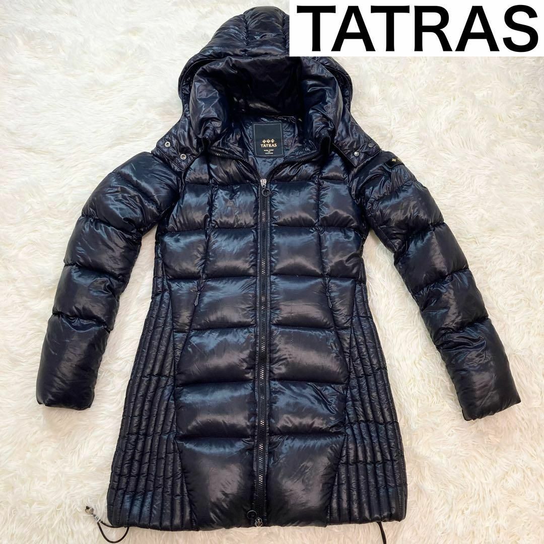 タトラス TATRAS ダウンジャケット コート 42サイズ ブラック-