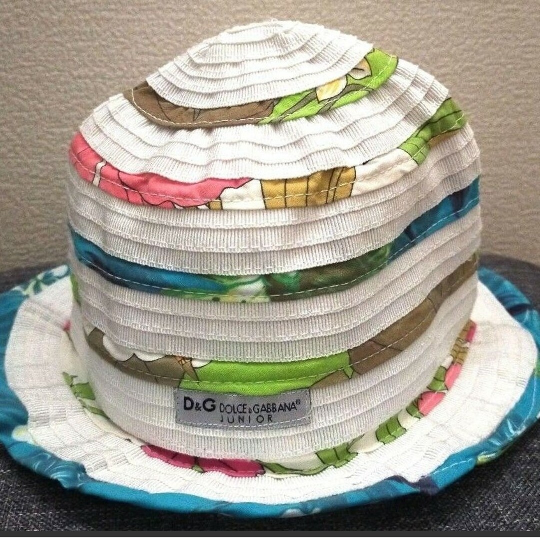 DOLCE&GABBANA(ドルチェアンドガッバーナ)の【D&G JUNIOR】ドルチェ&ガッパーナ　ジュニア　帽子 キッズ/ベビー/マタニティのこども用ファッション小物(帽子)の商品写真