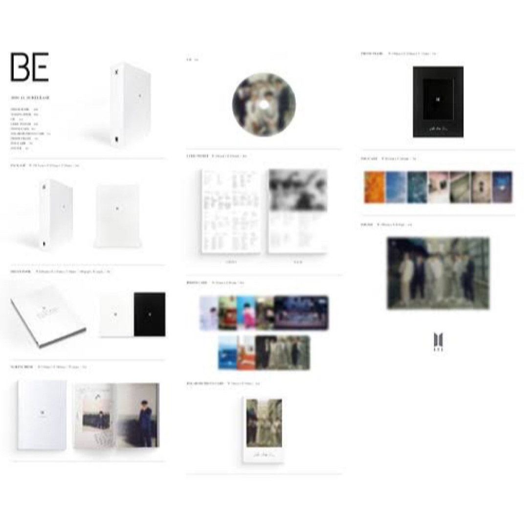 防弾少年団(BTS)(ボウダンショウネンダン)の初回限定盤　BTS BE (DELUXE EDITION) エンタメ/ホビーのCD(K-POP/アジア)の商品写真