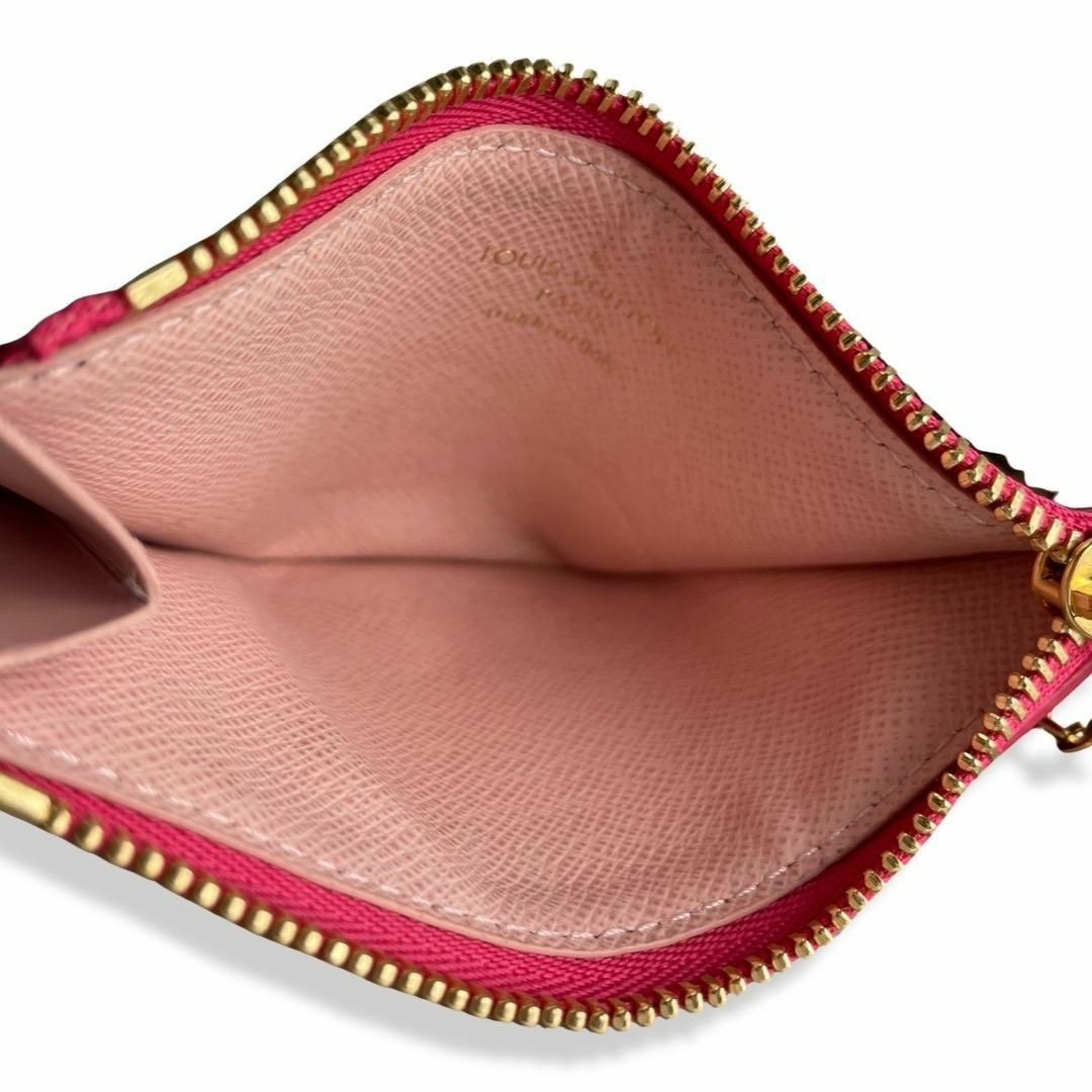 ルイヴィトン VUITTON モノグラム ポルト カルト ジップ コインケース-