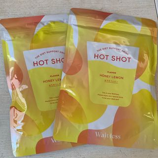 Waitless HOT SHOT はちみつレモン 2袋(ダイエット食品)