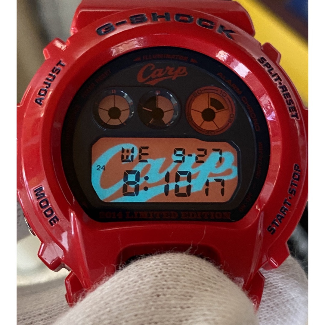 コラボ/G-SHOCK/広島カープ/DW-6900/時計/2014/三つ目/限定