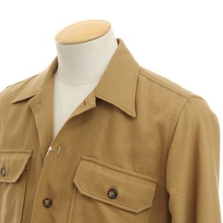 ORIAN - 【中古】オリアン ORIAN コットンウール ワークシャツブルゾン