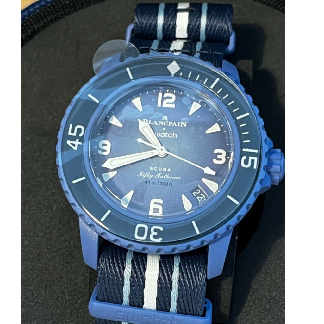 swatch(スウォッチ)のBlancpain x Swatch ブランパン アトランティックオーシャン メンズの時計(腕時計(アナログ))の商品写真