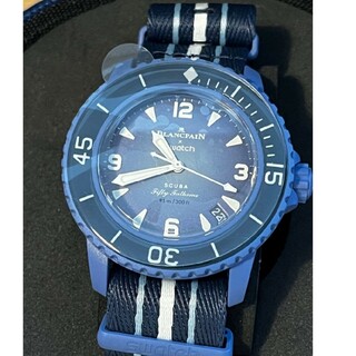 スウォッチ(swatch)のBlancpain x Swatch ブランパン アトランティックオーシャン(腕時計(アナログ))