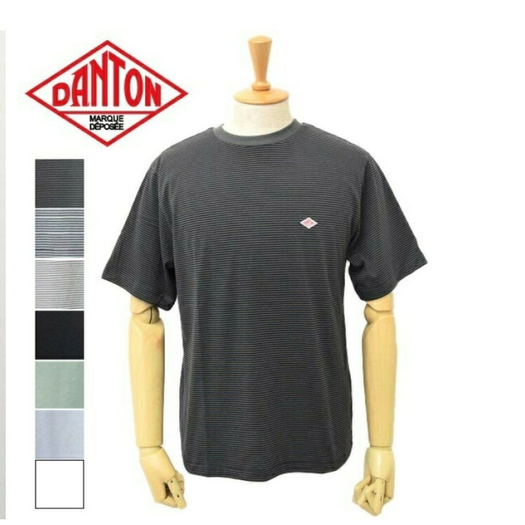 DANTON(ダントン)の【2023年SS】メンズ　 DANTONダントン　半袖　クルーネック　Tシャツ メンズのトップス(Tシャツ/カットソー(半袖/袖なし))の商品写真