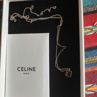 celine   名作 Celine オニキスネックレスの通販｜ラクマ