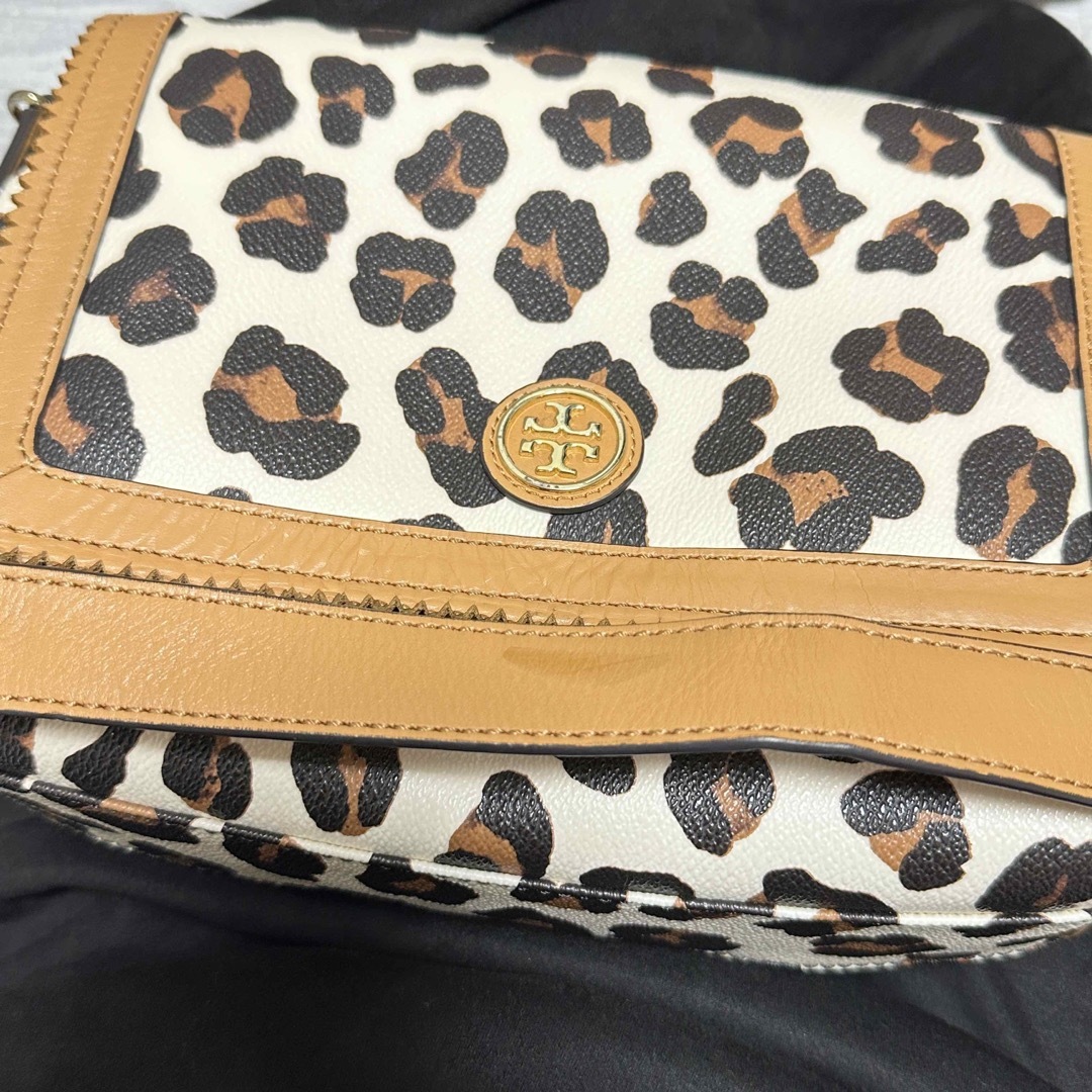 Tory Burch(トリーバーチ)のトリーバーチ レオパード チェーンショルダーバッグ 美品 レディースのバッグ(ショルダーバッグ)の商品写真