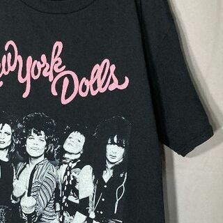 New York Dolls Tシャツ M 即購入OK(Tシャツ/カットソー(半袖/袖なし))