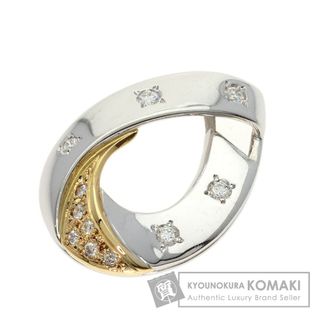 MIKIMOTO ドロップモチーフ ダイヤモンド ペンダントトップ K18WG レディース