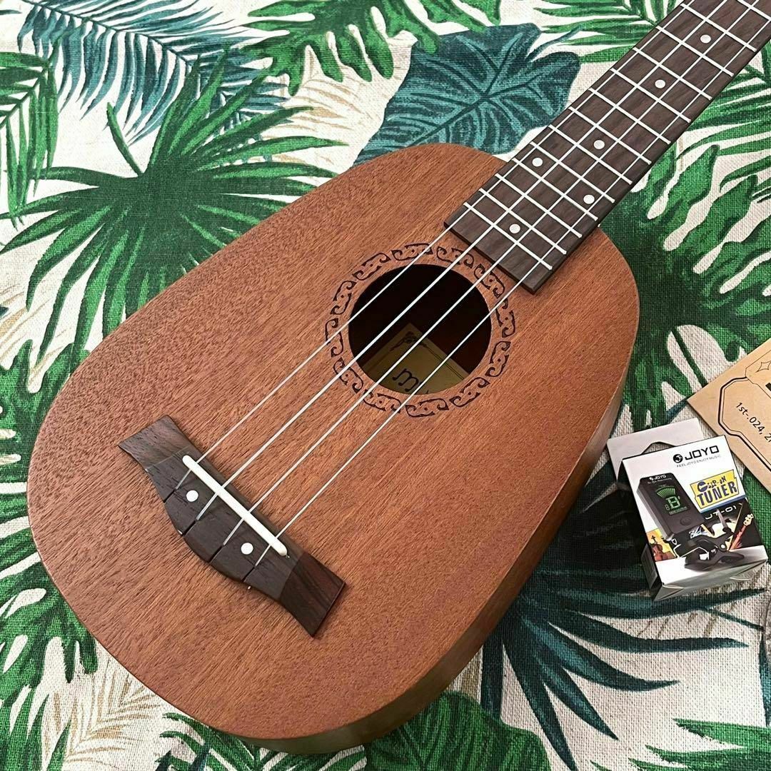 販促サービス 【入門セット】musicのパイナップル・ソプラノウクレレ