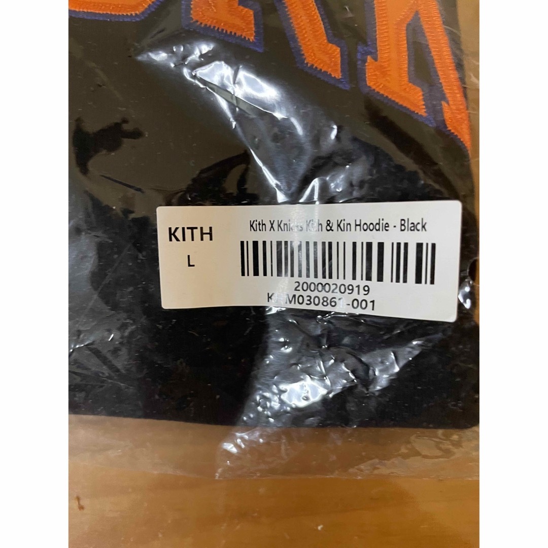 KITH × KNICKS HOODIE サイズＬ パーカー キス ニックス