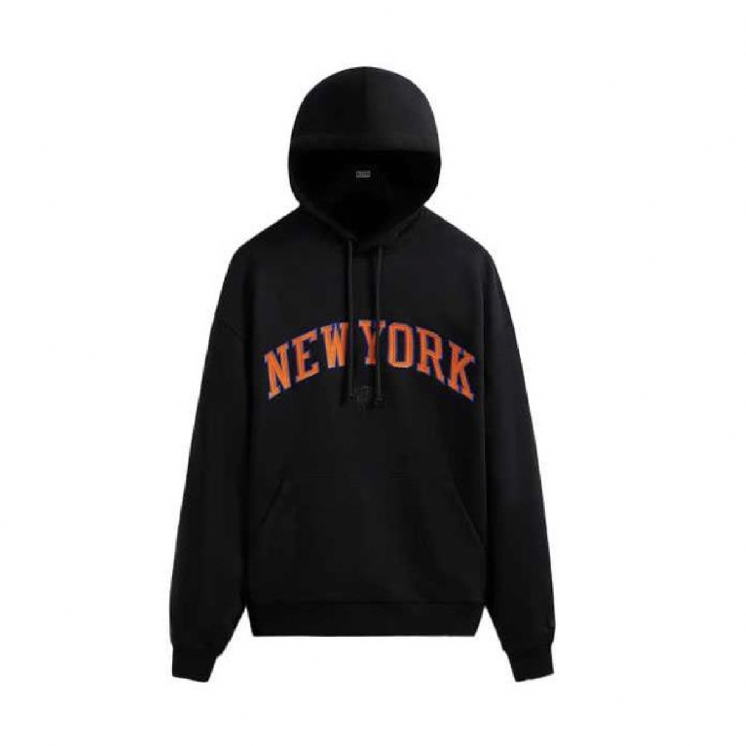 KITH × KNICKS HOODIE サイズＬ パーカー キス ニックス