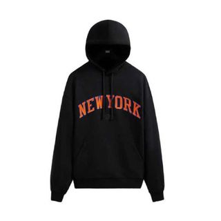 KITH × KNICKS HOODIE サイズＬ パーカー キス ニックス