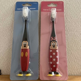 ディズニー(Disney)のディズニー 歯ブラシセット ミッキーミニー(歯ブラシ/歯みがき用品)