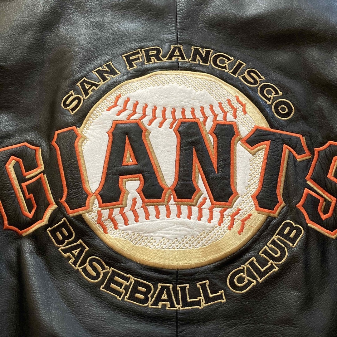 MLB ジャイアンツ Giants スタジャン ジャケット 刺繍ロゴ