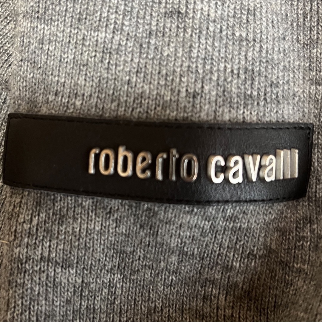 Roberto Cavalli(ロベルトカヴァリ)のroberto cavalli ニットジップアップパーカー メンズのトップス(ニット/セーター)の商品写真