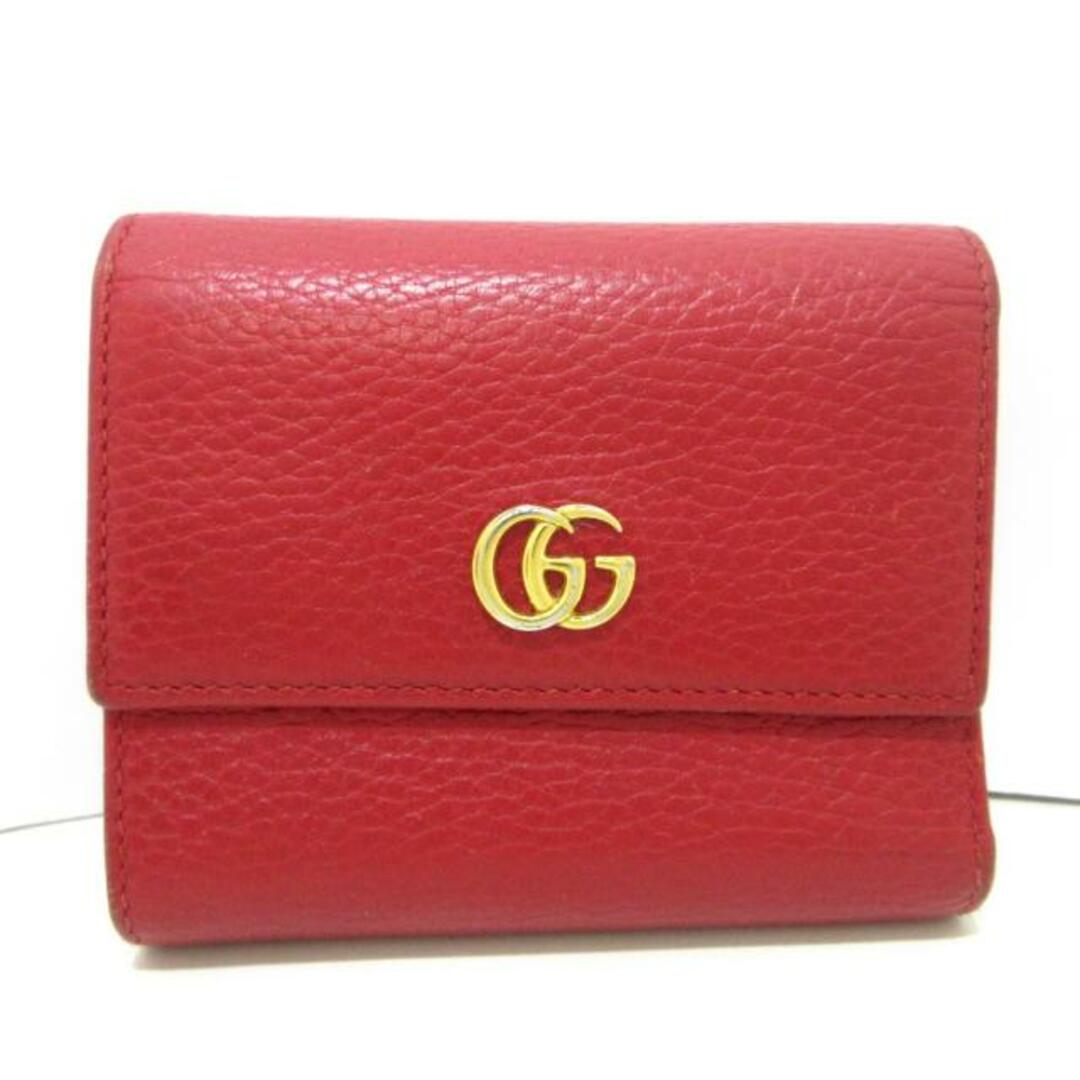 Gucci - グッチ 3つ折り財布 GGマーモント 546584の通販 by ブラン