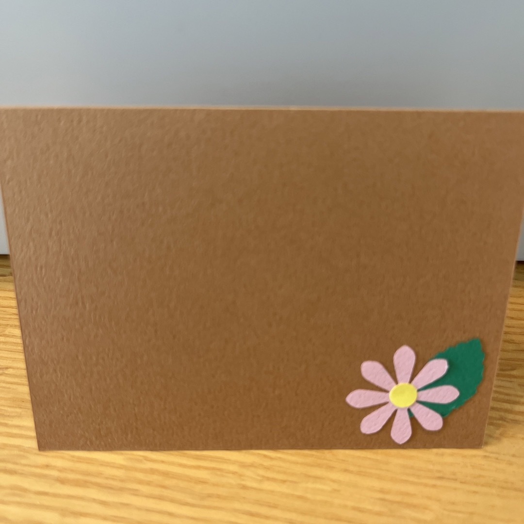 メッセージカード　4 ハンドメイドの文具/ステーショナリー(カード/レター/ラッピング)の商品写真