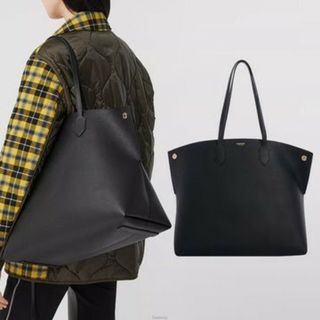 バーバリー(BURBERRY)の【バーバリー】ソサエティ トート ラージ グレイニーレザー(トートバッグ)