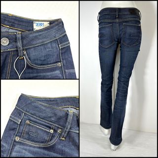 ジースター(G-STAR RAW)のG-STAR RAW ジースターロゥ 新品 未使用 ストレートW24 64cm(デニム/ジーンズ)