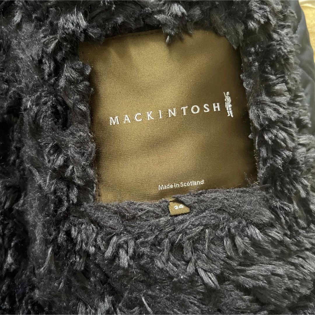 美品】MACKINTOSH キルティング ボア ロングジャケット 英国製