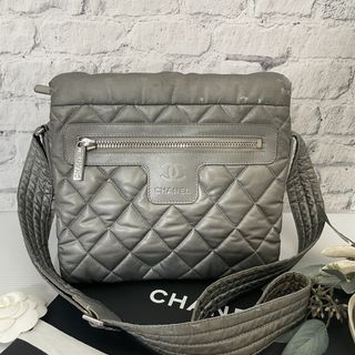 CHANEL - 良品シャネル ☆マトラッセ コココクーンナイロンショルダー