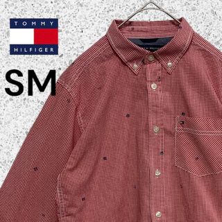 トミーヒルフィガー(TOMMY HILFIGER)のTOMMY HILFIGER/トミーヒルフィガー　ギンガムチェックシャツ　S~M(シャツ)