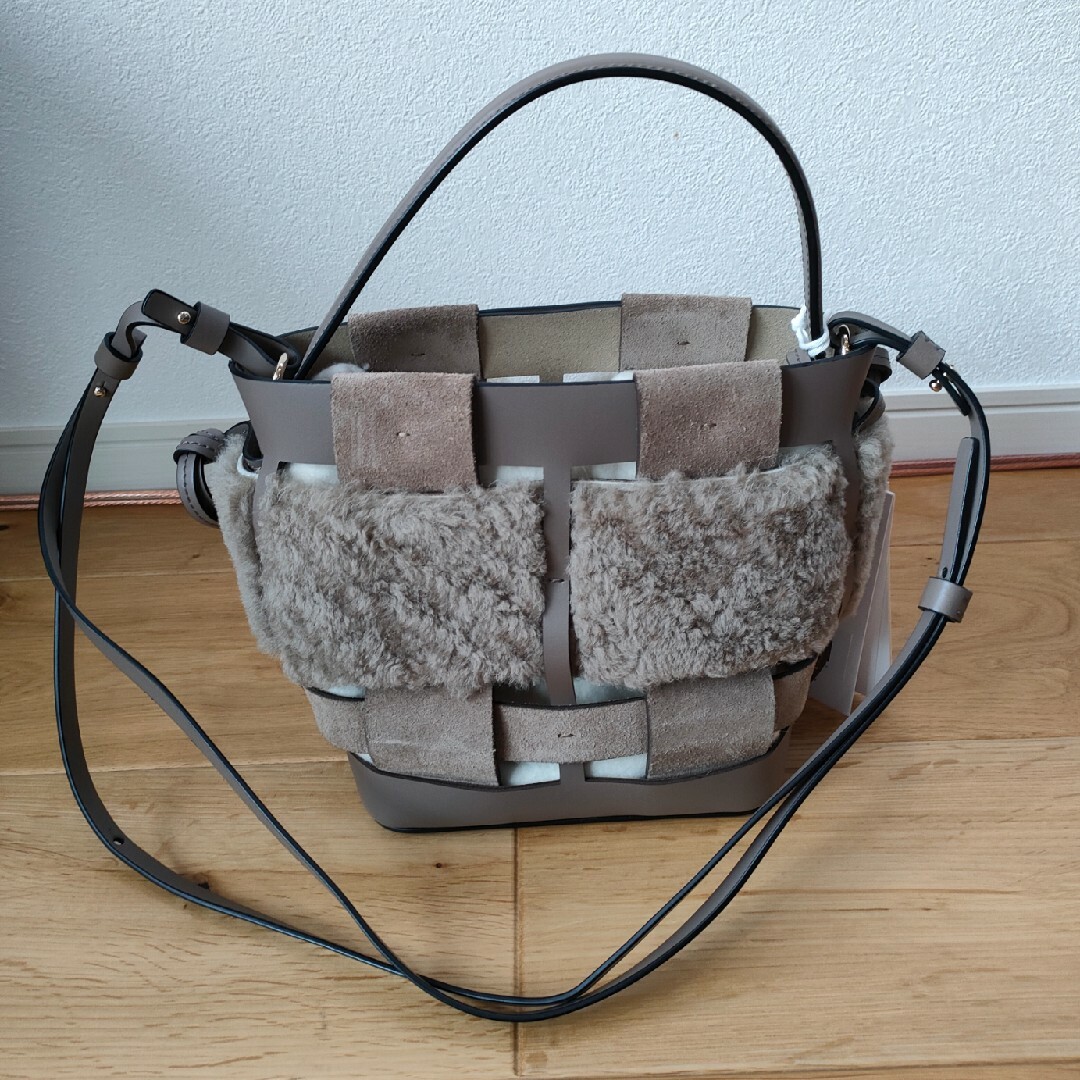 L'Appartement DEUXIEME CLASSE - ZANCHETTI SHEEPSKIN トートバッグの