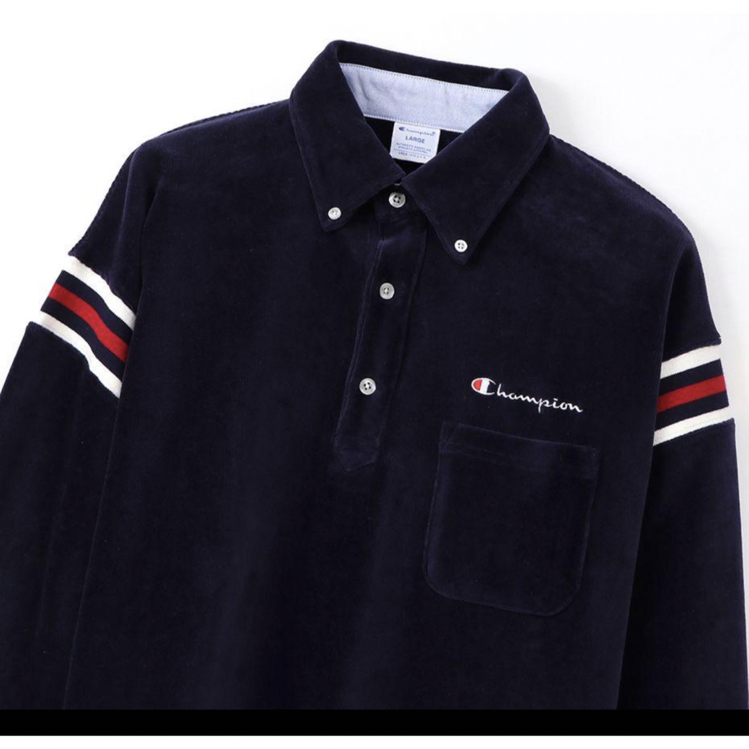 Champion(チャンピオン)のchampion golf ポロシャツ　秋冬 size XL スポーツ/アウトドアのゴルフ(ウエア)の商品写真