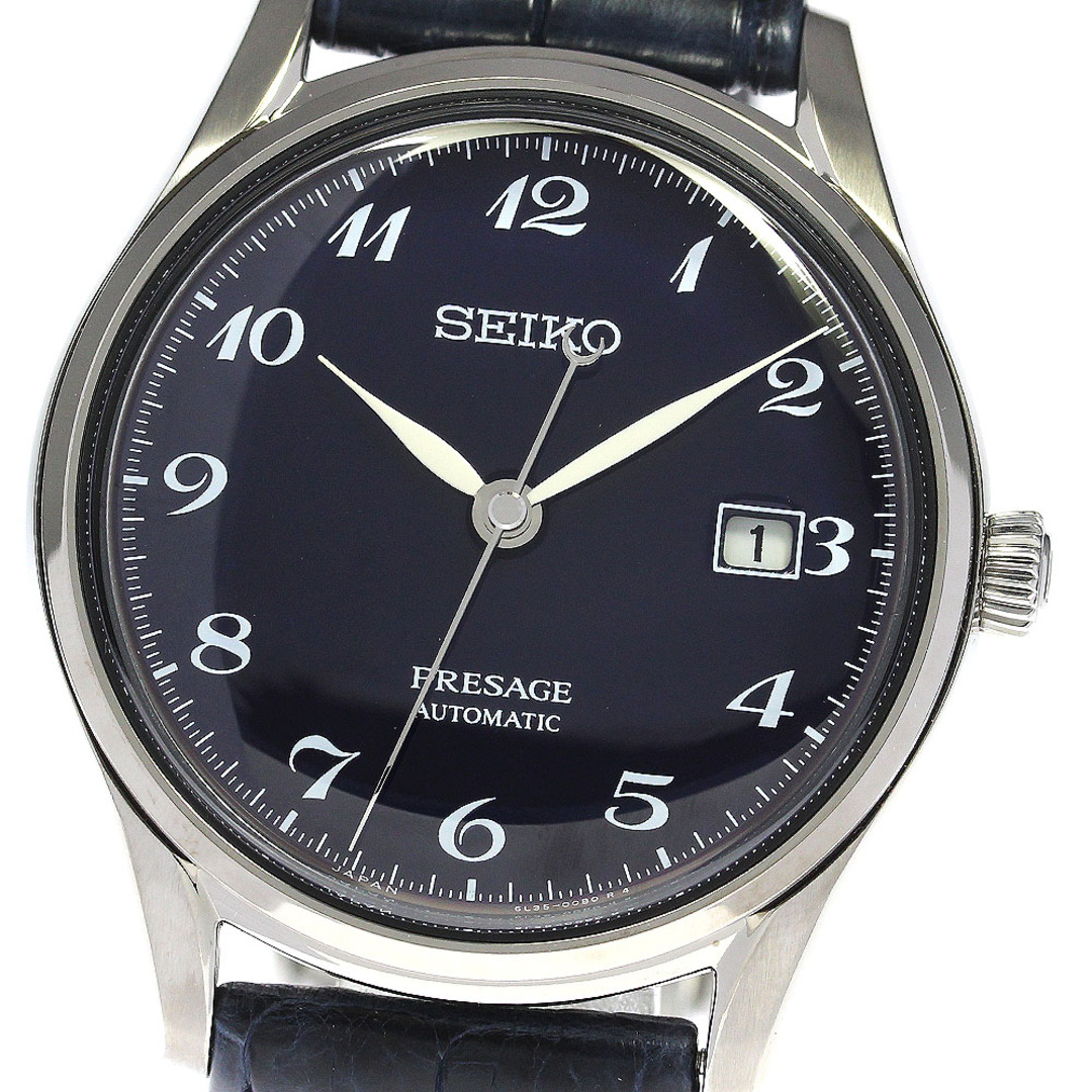 セイコー SEIKO 6L35-00B0/SARA019 プレザージュ 6Lシリーズ 琺瑯ダイアル 自動巻き メンズ 未使用品 箱付き_773044