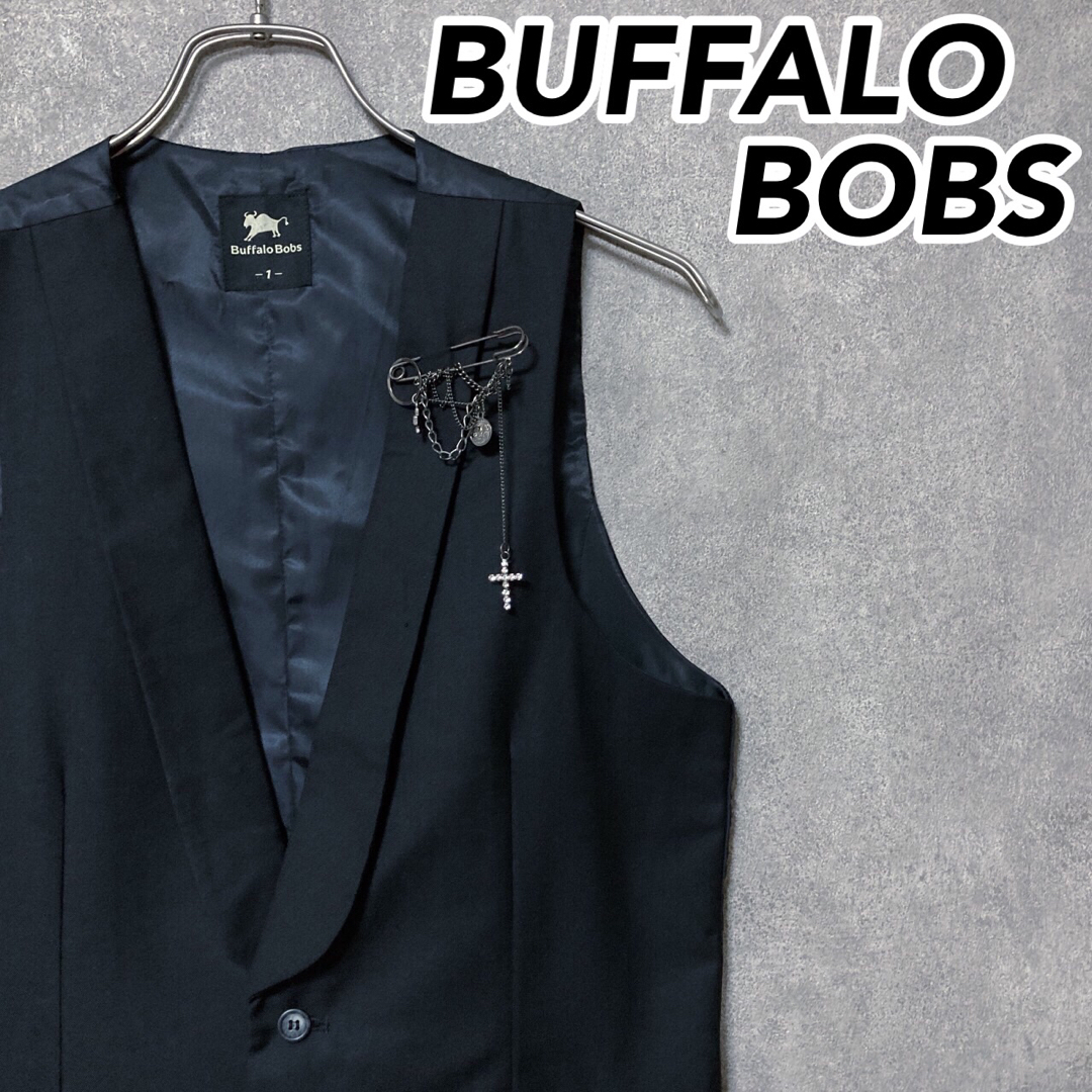 BUFFALO BOBS バッファローボブス レザーベスト ジレ サイズ1 本革