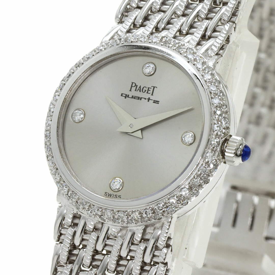 PIAGET(ピアジェ)のPIAGET 8225P31 ベゼル 4P ダイヤモンド メーカーコンプリート 腕時計 K18WG K18WG ダイヤモンド レディース レディースのファッション小物(腕時計)の商品写真