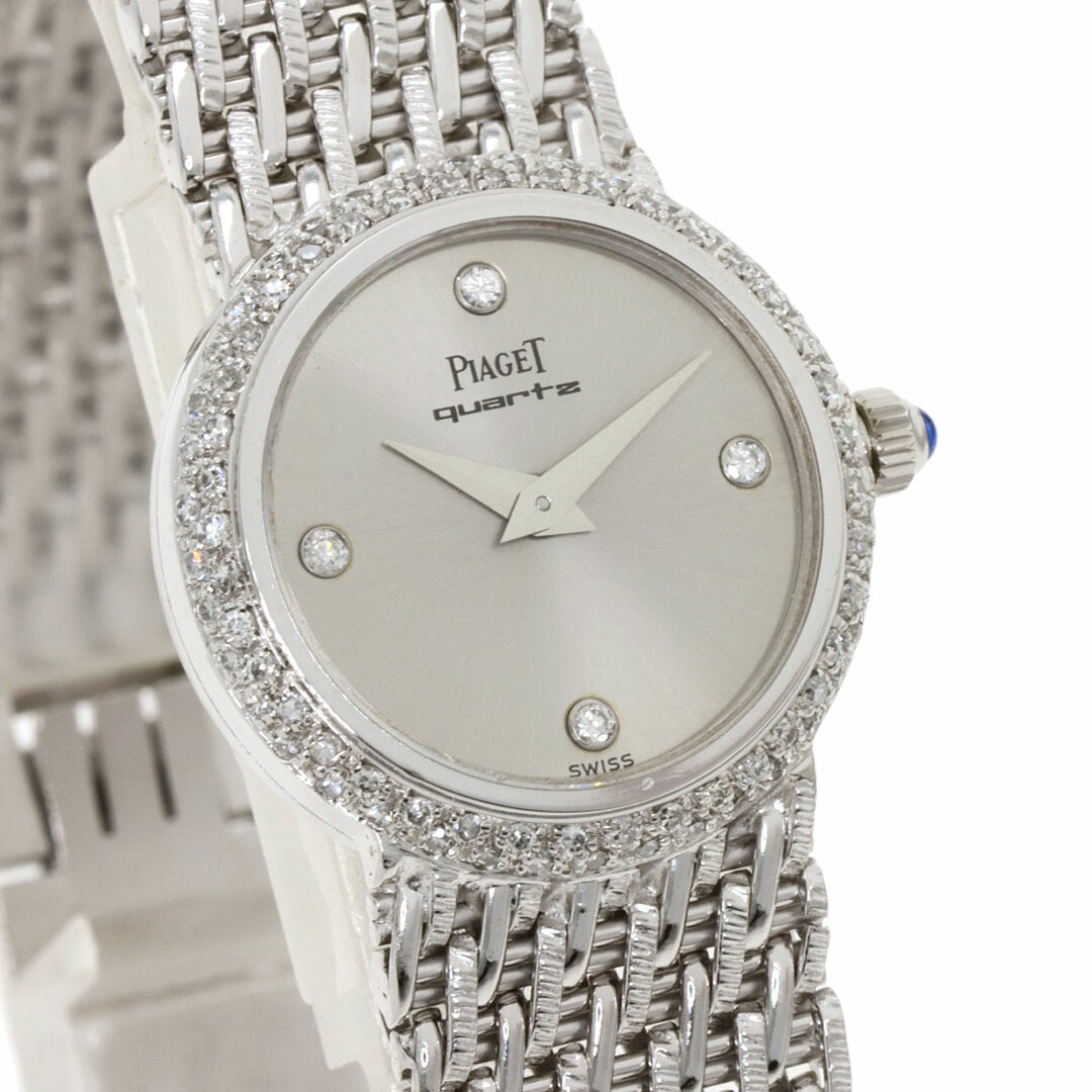 PIAGET(ピアジェ)のPIAGET 8225P31 ベゼル 4P ダイヤモンド メーカーコンプリート 腕時計 K18WG K18WG ダイヤモンド レディース レディースのファッション小物(腕時計)の商品写真