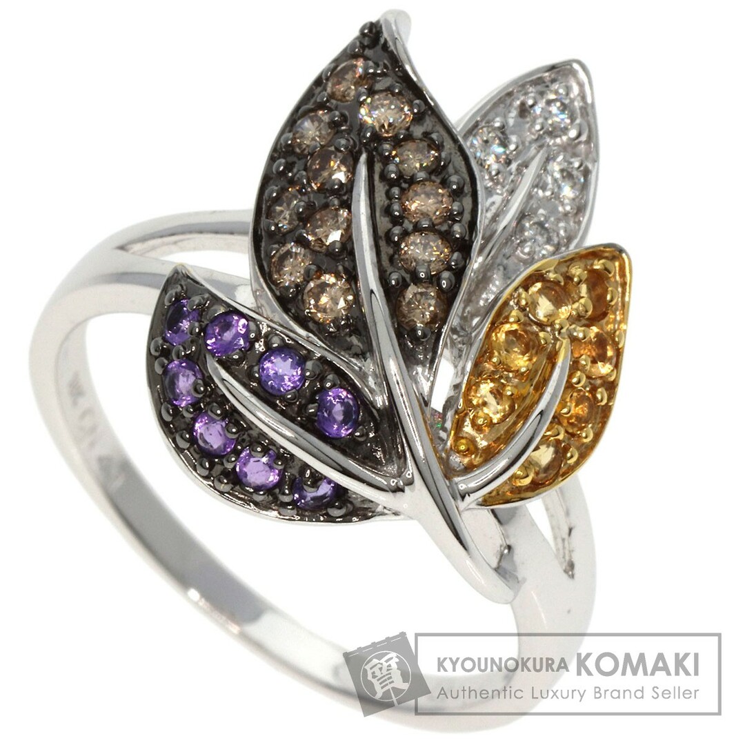 SELECT JEWELRY アメジスト ダイヤモンド リング・指輪 18K レディース