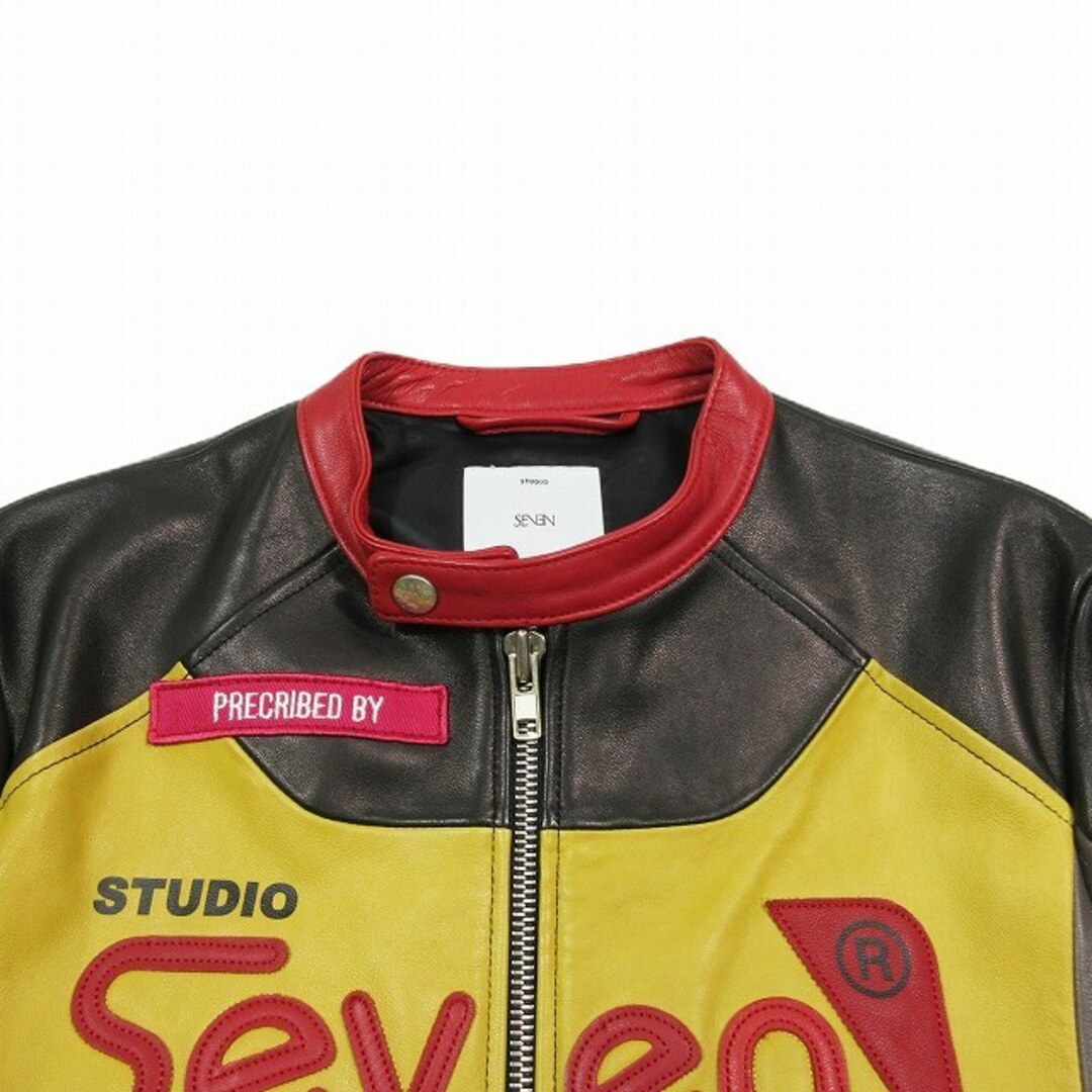スタジオセブン STUDIO SEVEN レーシングジャケット ライダースの通販
