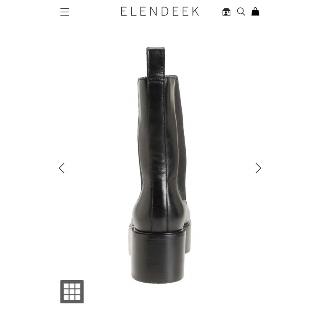 PLATFORM SIDEGORE BOOTS【ELENDEEK】 1