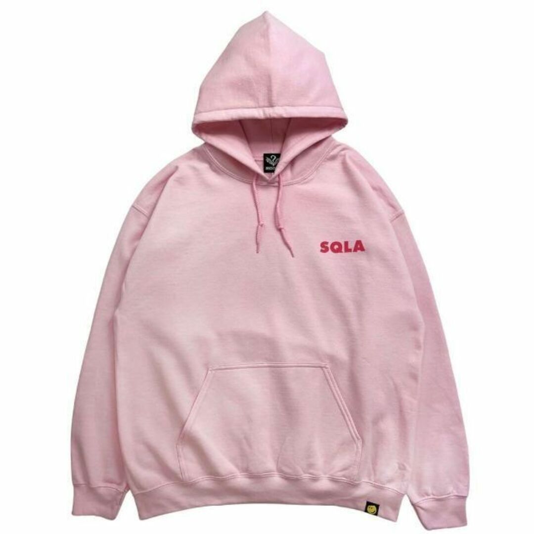 SqLA HOODIE PINK L パーカー ピンク サクラ RIDDEL 2の通販 by ...