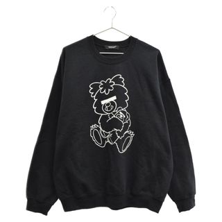 アンダーカバー(UNDERCOVER)のUNDERCOVER アンダーカバー 22AW VERDY SWEATSHIRT ヴェルディ フロントプリント スウェットシャツ トレーナー グレー UC2B9813(スウェット)