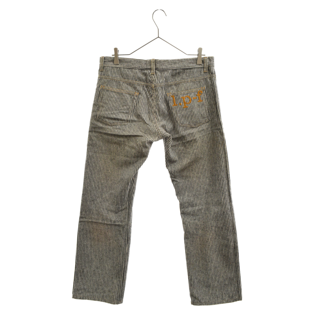 lucien pellat-finet ルシアンペラフィネ Cotton Striped Pants コットンストライプパンツ ボトムス ブラック/ホワイト 1