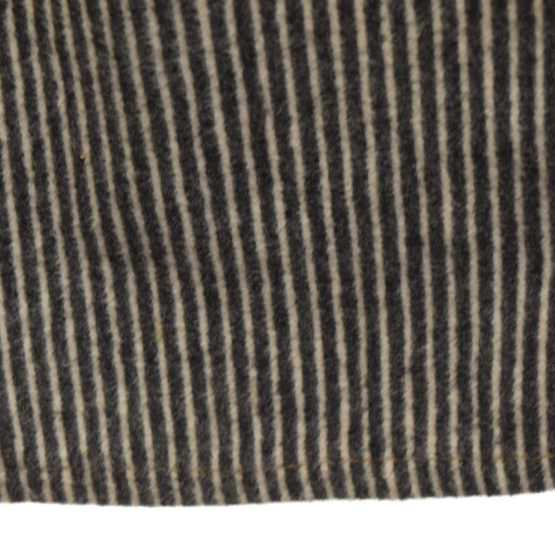 lucien pellat-finet ルシアンペラフィネ Cotton Striped Pants コットンストライプパンツ ボトムス ブラック/ホワイト 2
