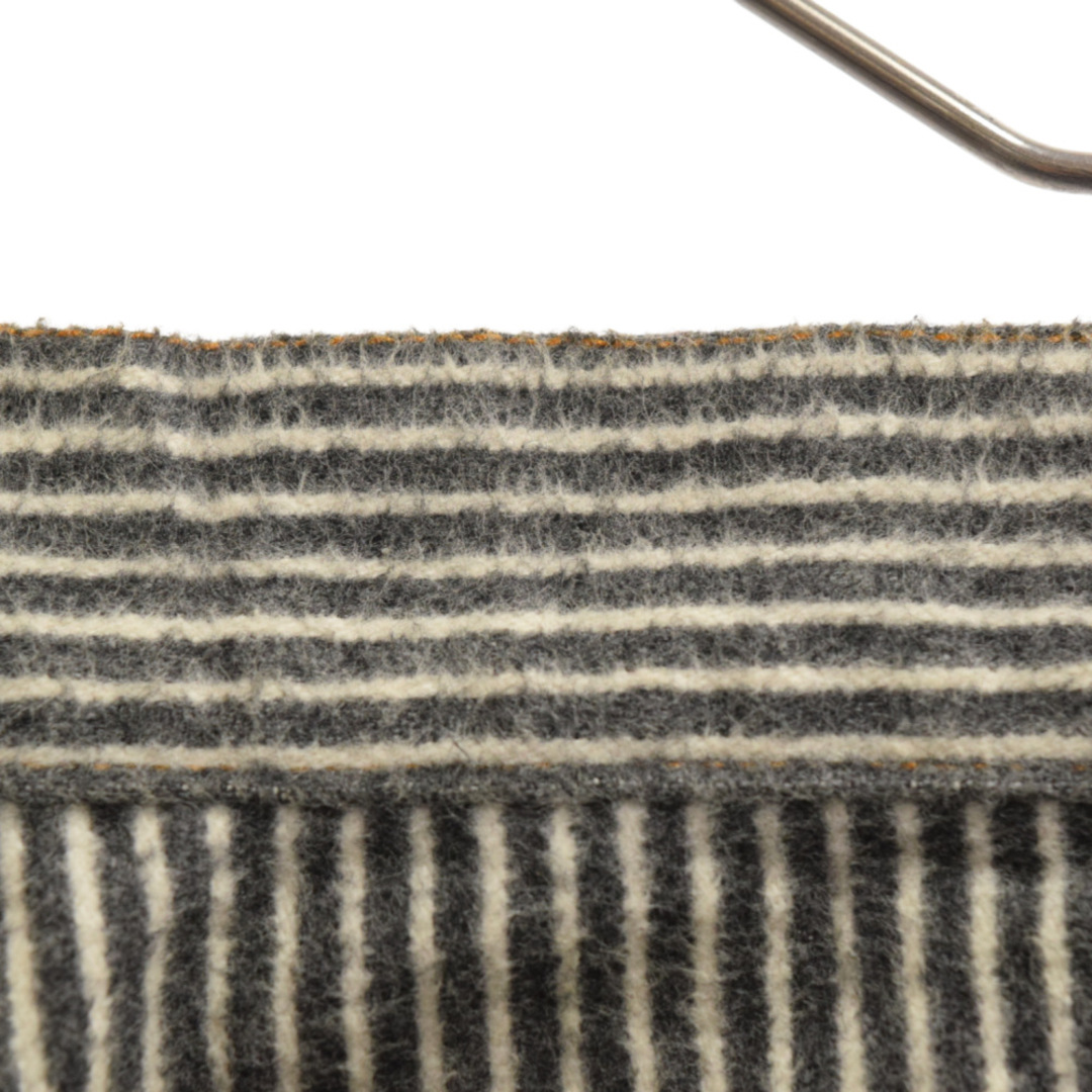 lucien pellat-finet ルシアンペラフィネ Cotton Striped Pants コットンストライプパンツ ボトムス ブラック/ホワイト 3