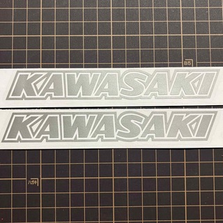 Kawasaki カワサキ　カッティングステッカー　2枚セット(ステッカー)
