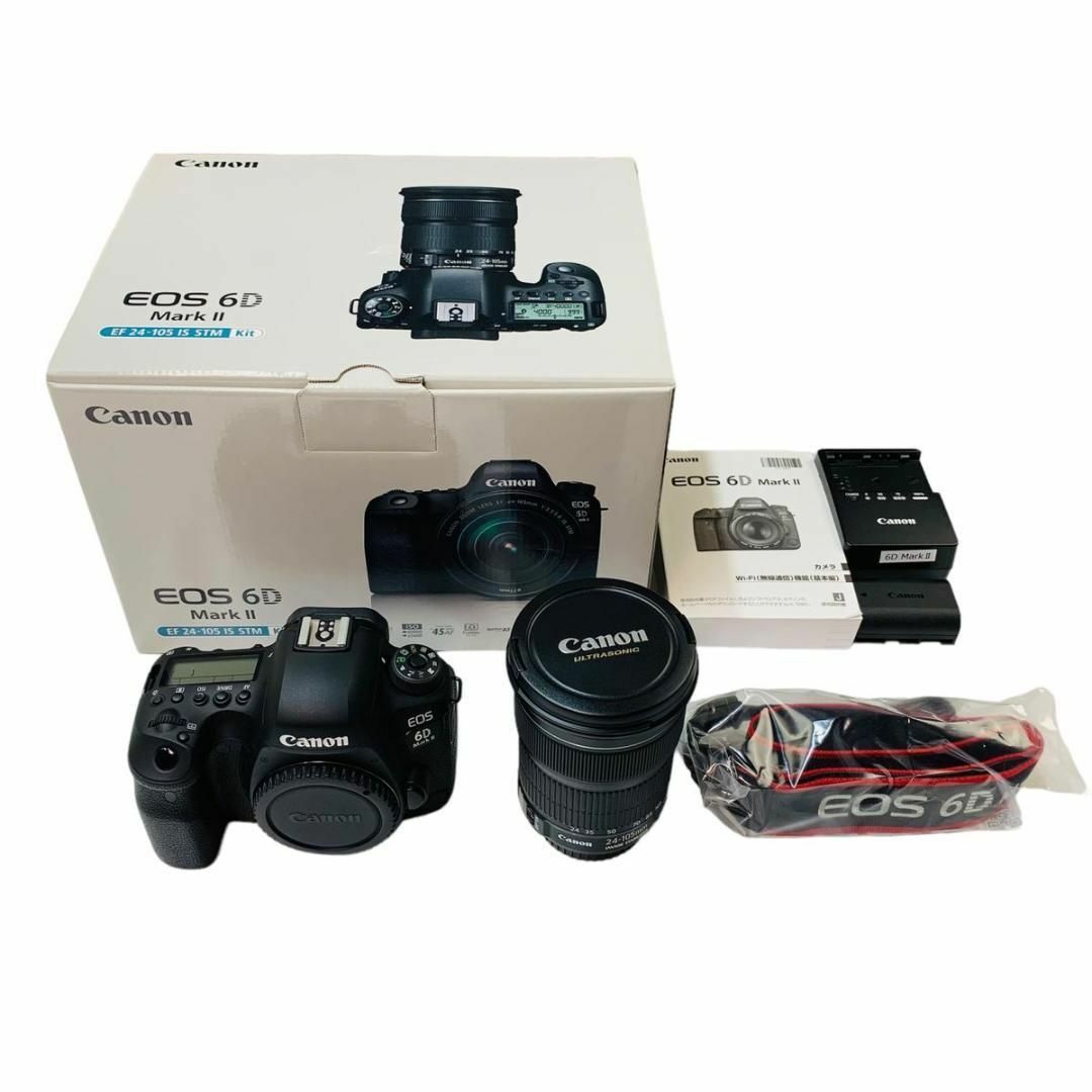 【ほぼ新品】 Canon キャノン EOS 6D MarkⅡ STM Kit