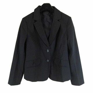 SS2061◇新品 スーツ 袖スリットジャケット ストライプ柄 15ABRサイズ(スーツ)