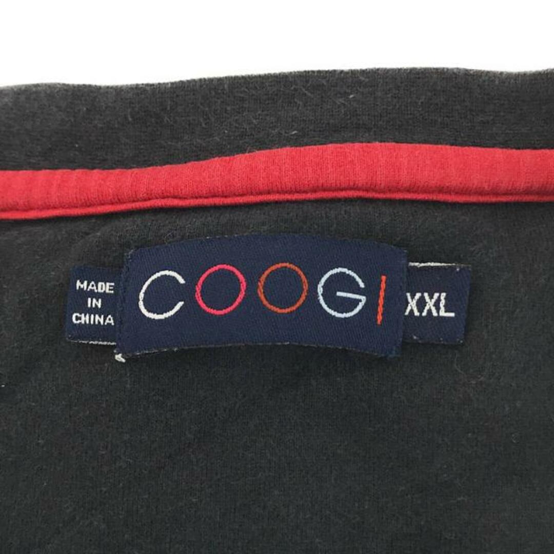 COOGI(クージー)のCOOGI / クージー | 刺繍 ロゴプリント Tシャツ | XXL | ブラック | メンズ メンズのトップス(Tシャツ/カットソー(半袖/袖なし))の商品写真