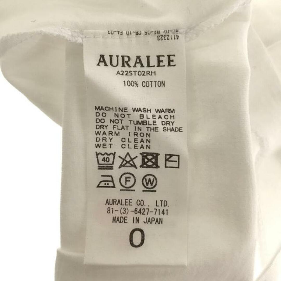 AURALEE / オーラリー | 2022SS | × Ron Herman / ロンハーマン Organic Cotton High Gauge  Cluster Tee / Tシャツ | 0 | ホワイト | レディース