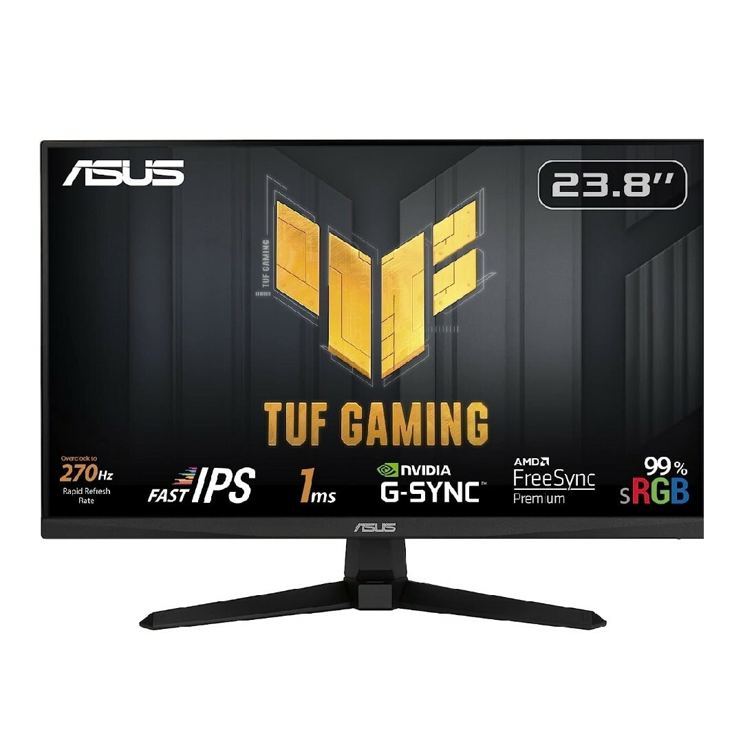 PC周辺機器新品TUF GAMING 270Hz ゲーミングモニター