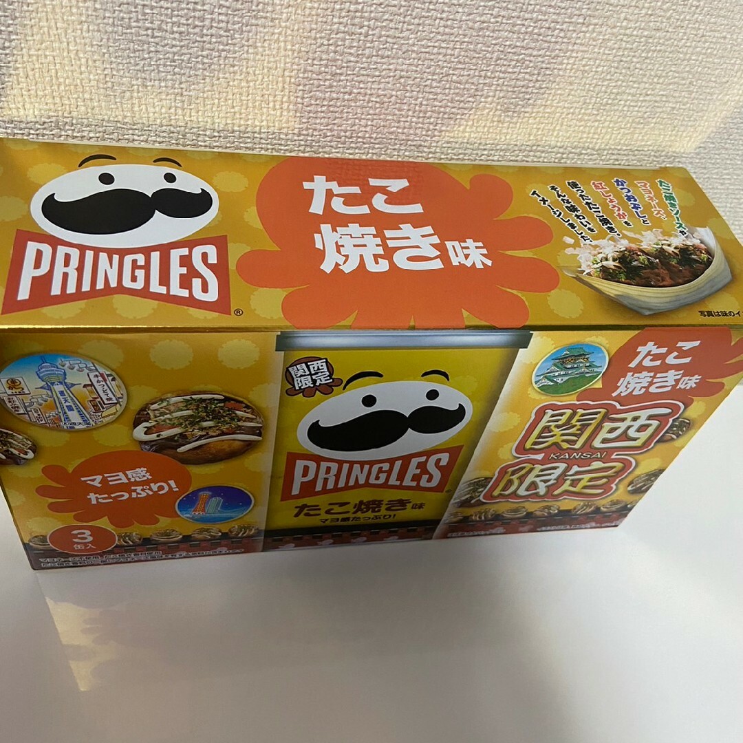 Pringle(プリングル)のプリングルズ　たこ焼き味　関西限定　お土産　即日発送　新品　ポテトチップス 食品/飲料/酒の食品(菓子/デザート)の商品写真